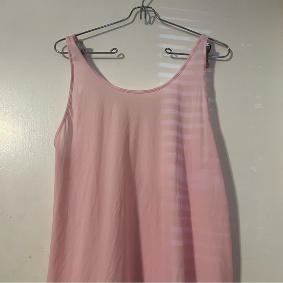 Lululemon Women's Let It Slip Strappy Back Tank Top Pearl Pink Sz S Relaxed Fit - Picture 3 of 10